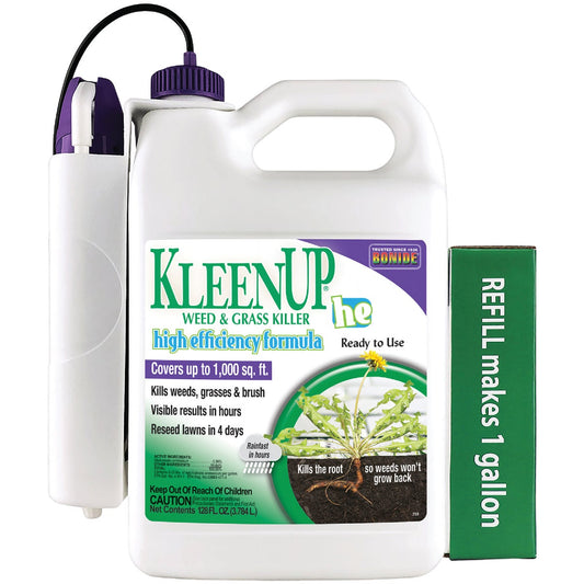 Bonide KleenUp High Efficiency Formula 1 Gal. Ready To Use Wand Sprayer Weed & Grass Killer