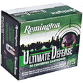 Remington Ultimate Defense Full Size 9mm 124 Grain BJHP Centerfire Ammunition Cartridges