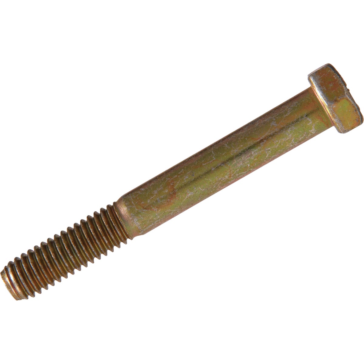 Hillman 5/8 In. x 3 In. Grade 8 Yellow Dichromate Hex Head Cap Screw (25 Ct.)