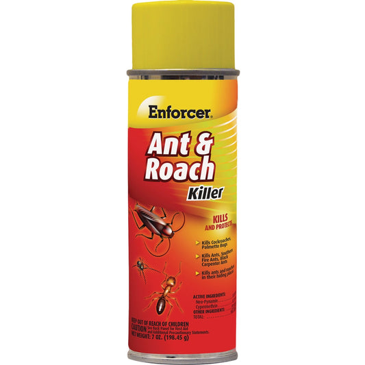 Enforcer 7 Oz. Aerosol Spray Ant & Roach Killer