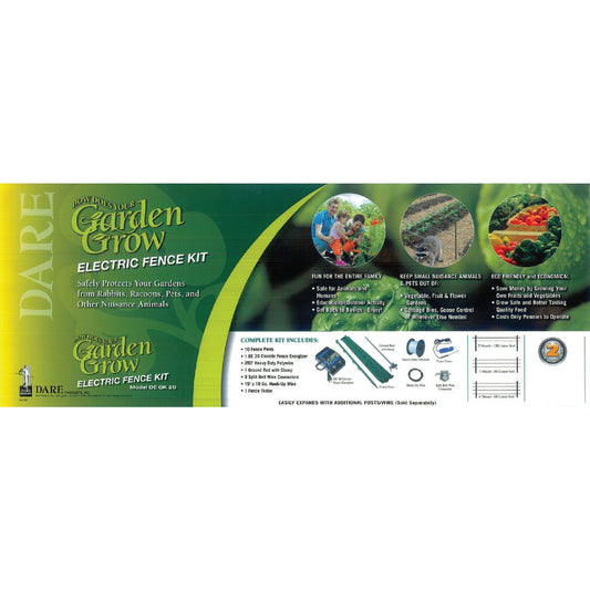 Dare Garden Safe 100 Ft. Electric Fence Kit