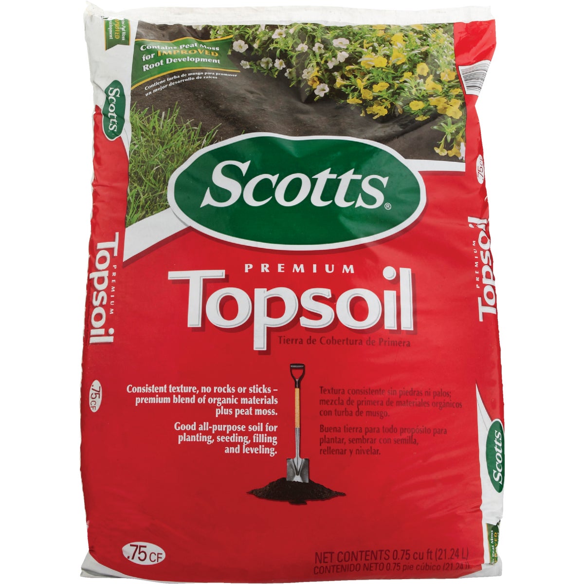 Scotts 0.75 Cu. Ft. 14 Lb. All Purpose Premium Top Soil