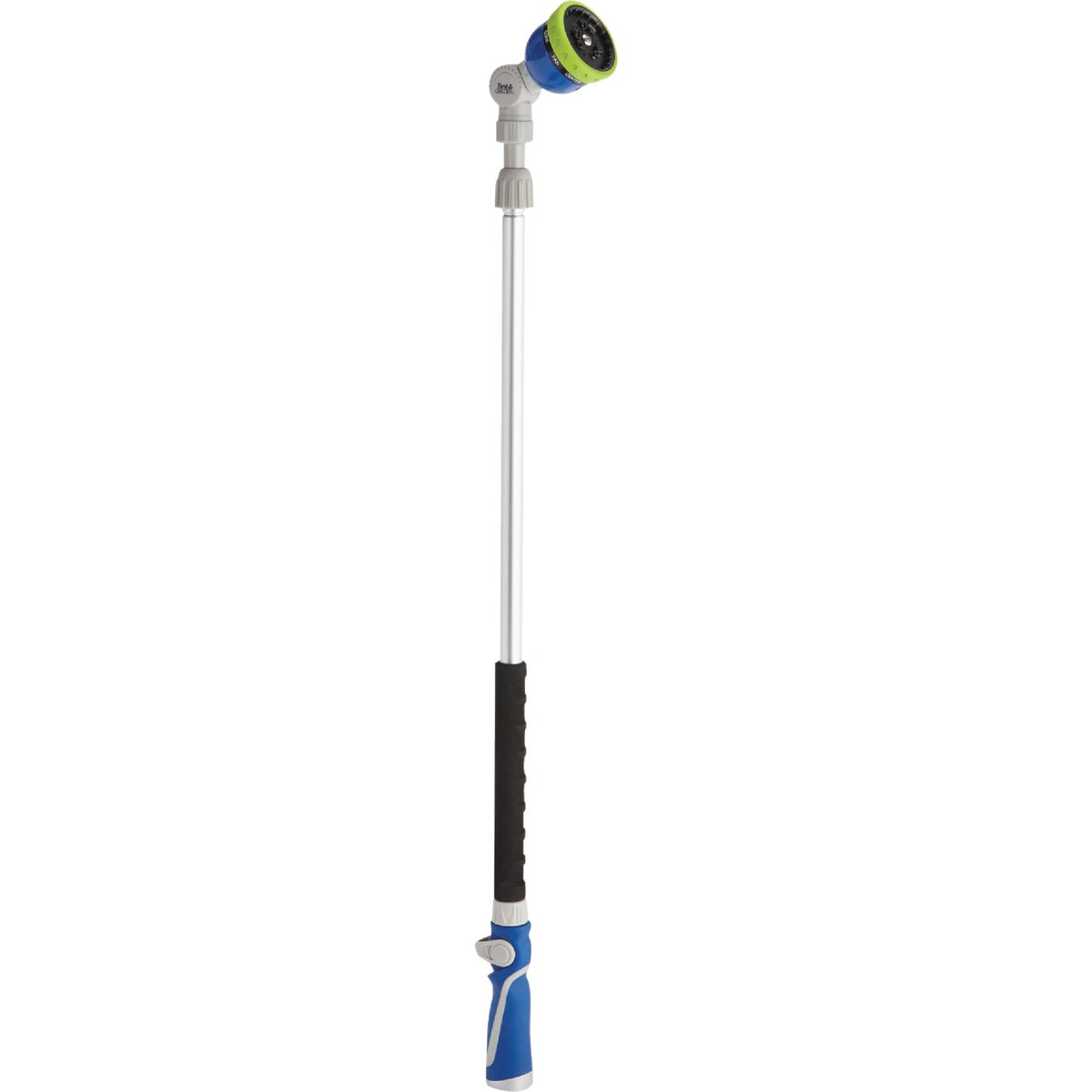 Best Garden 34 In. to 55 In. 9-Pattern Telescoping Water Wand, Blue & Gray