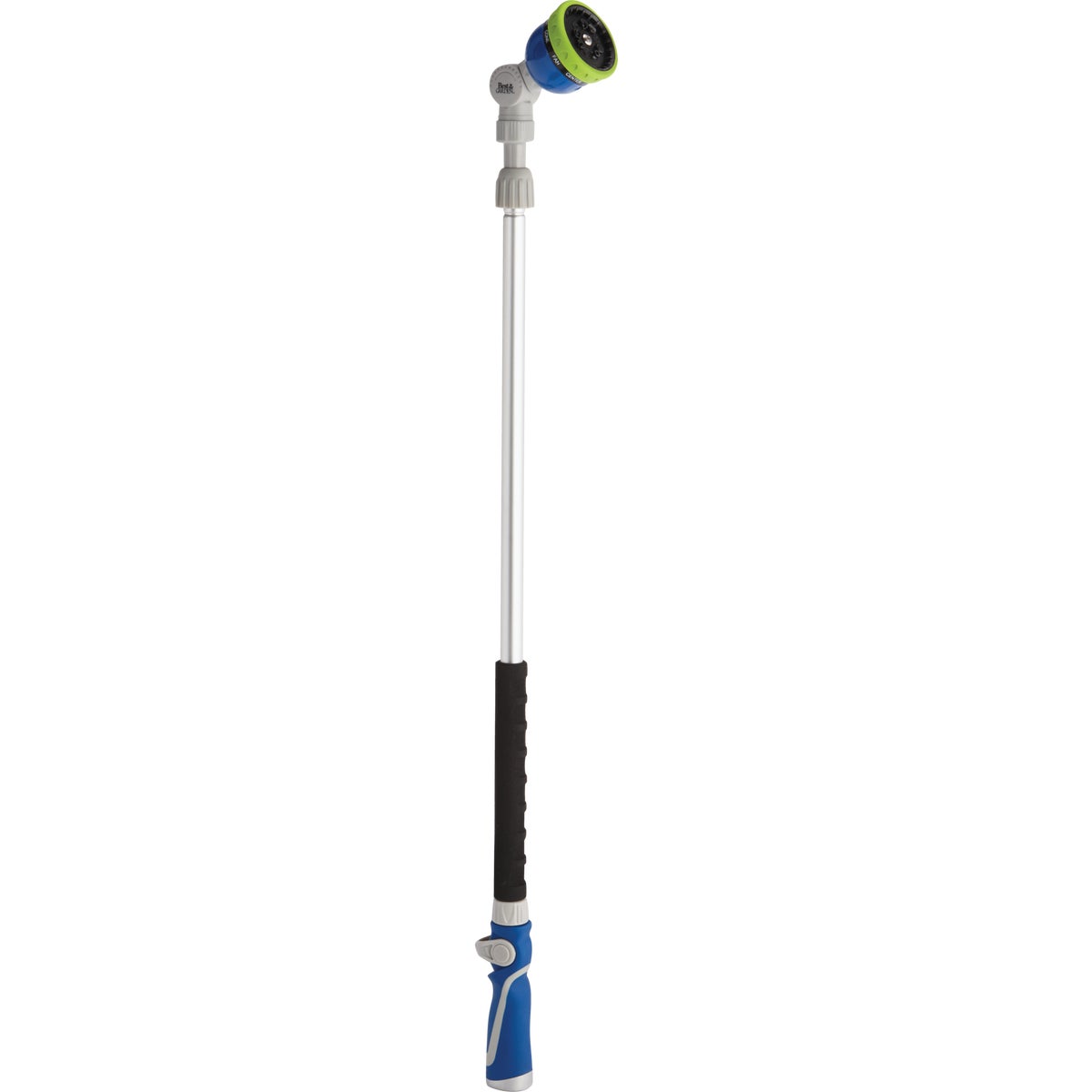 Best Garden 34 In. to 55 In. 9-Pattern Telescoping Water Wand, Blue & Gray