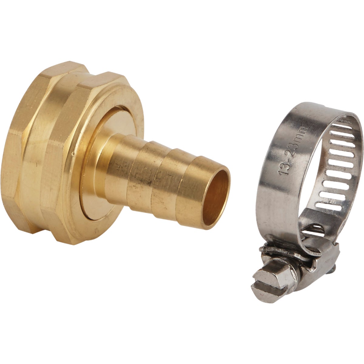 Best Garden 1/2 In. Female Brass Hose End Repair Hose Coupling