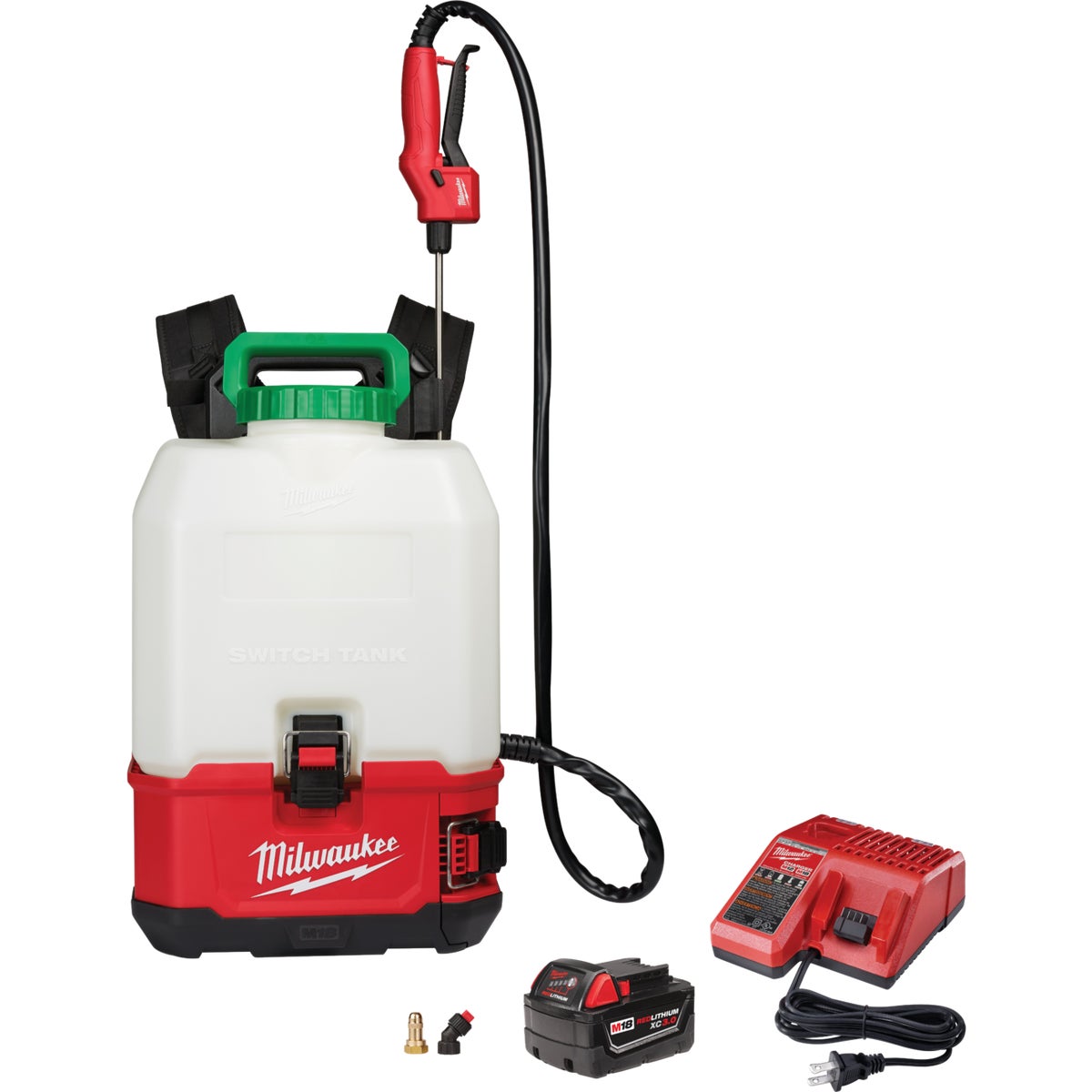 Milwaukee M18 Switch Tank 4 Gal. Backpack Sprayer Kit