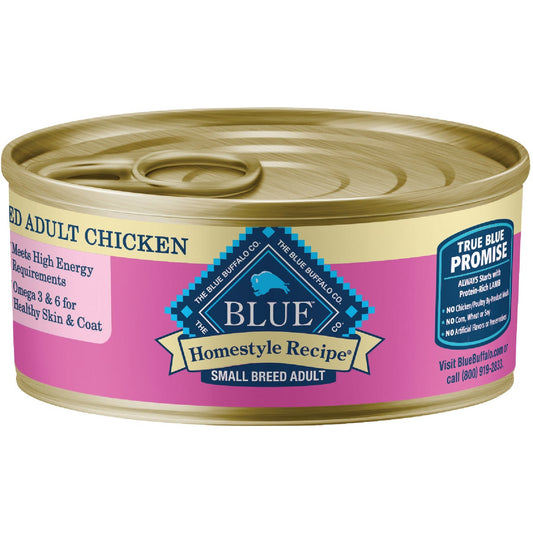 Blue Buffalo Homestyle Recipe Chicken & Garden Vegetables Small Breed Adult Wet Dog Food, 5.5 Oz.