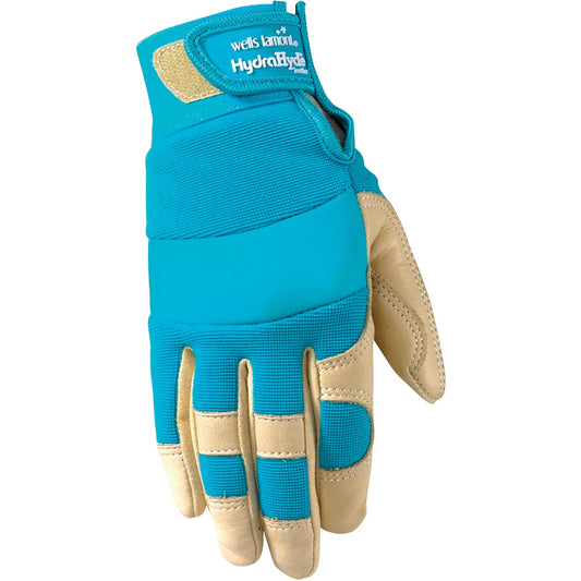 Wells Lamont HydraHyde Women's Medium Cowhide Leather Adjustable Wrist Work Glove