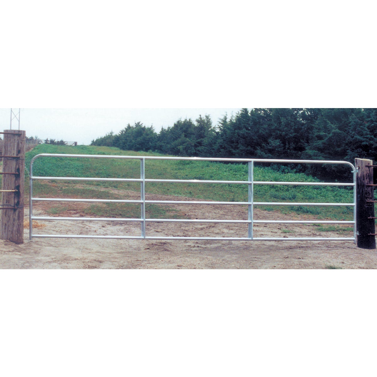 Tarter 50 In. H. x 8 Ft. L. x 1-3/4 In. Tube Diameter Galvanized Tube Gate