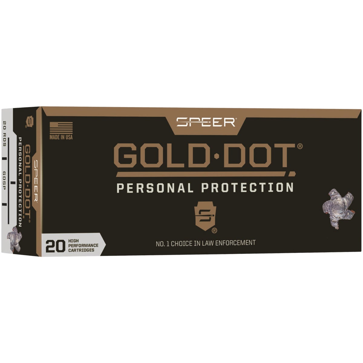 Federal Gold Dot .223 Rem 62 Grain Soft Point Centerfire Ammunition Cartridges