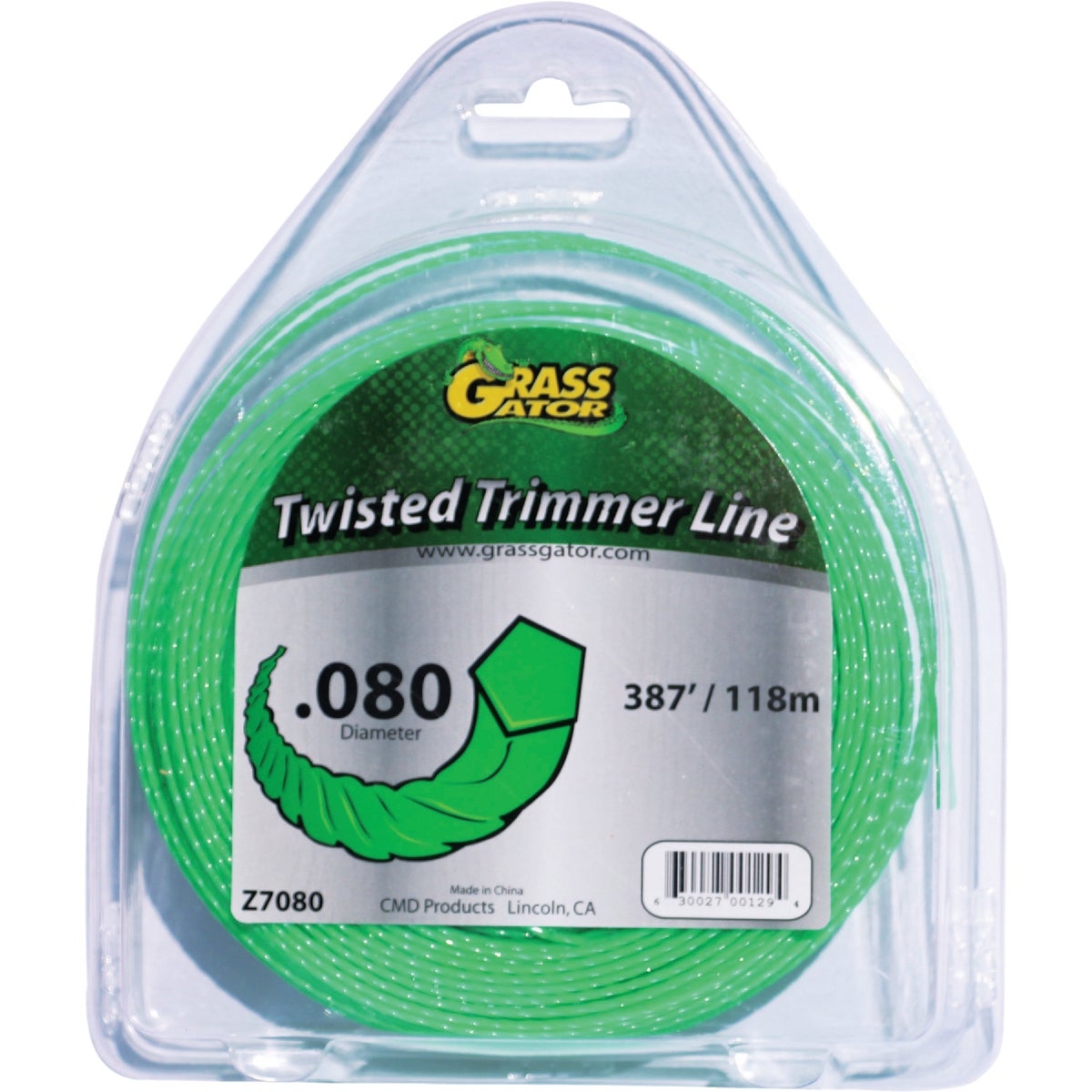 Grass Gator 0.080 In.x 387 Ft. Twisted Trimmer Line