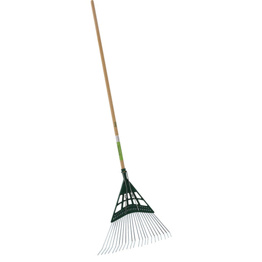 Tru Tough 20 In. Steel Leaf Rake (22-Tine)