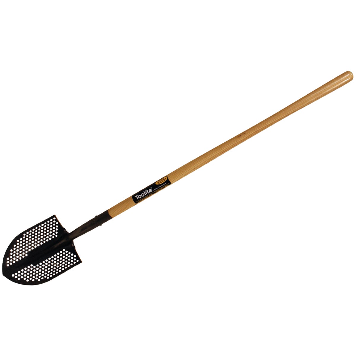 Toolite 48 In. Wood Handle Round Point Dig Sifting Shovel