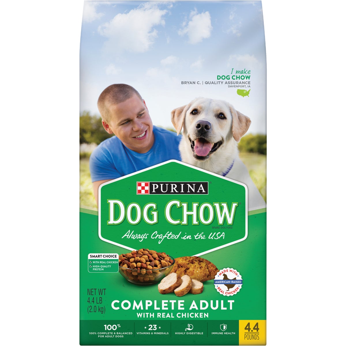 Purina Dog Chow 4.4 Lb. Chicken Flavor Dry Dog Food