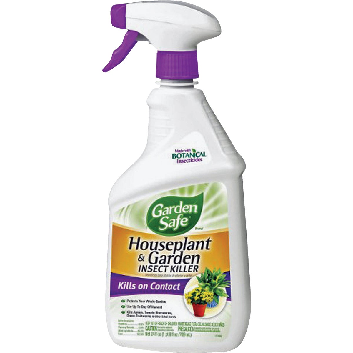 Garden Safe 24 Oz. Ready To Use Trigger Spray Houseplant & Garden Insect Killer
