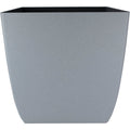 Myers Santa Fe 16 In. Pebble Gray Square Planter