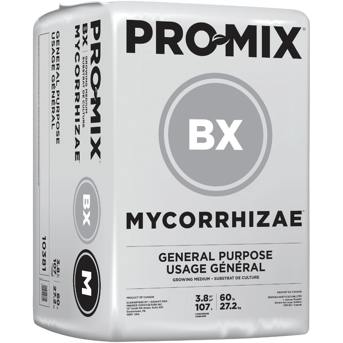 Pro-Mix BX Bifungicide Mycorrihizae 3.8 Cu. Ft. 61 Lb. All Purpose Potting Soil