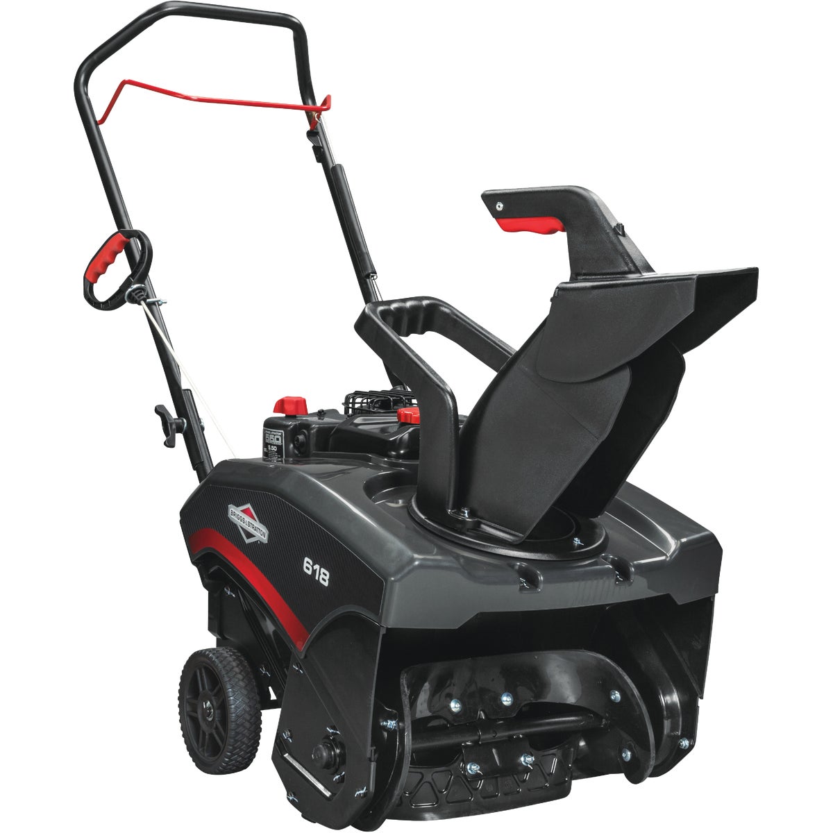 Briggs & Stratton 18 In. 127cc Single Stage 5.5 TP Manual Rotation Gas Snow Blower