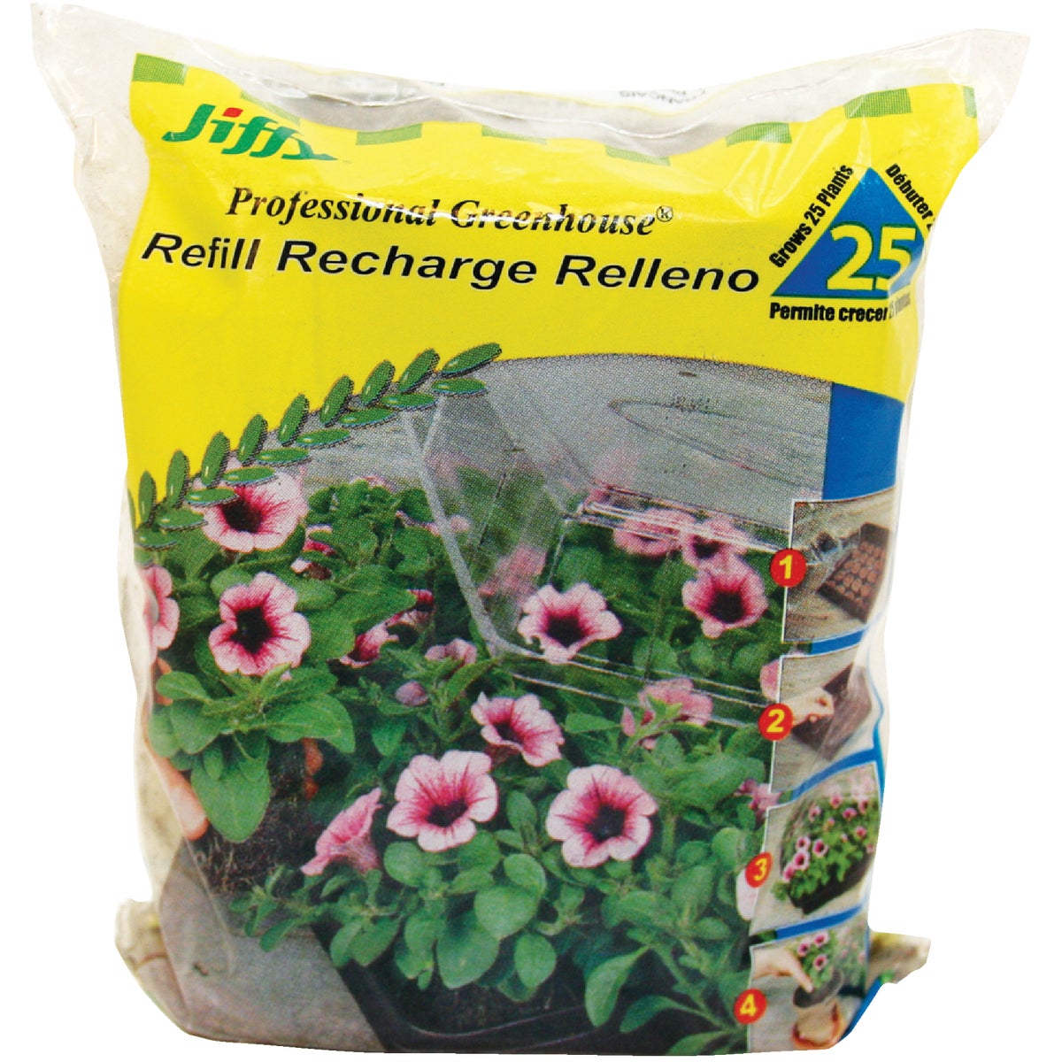 Jiffy Compressed Peat Pot Pellets (25-Pack)