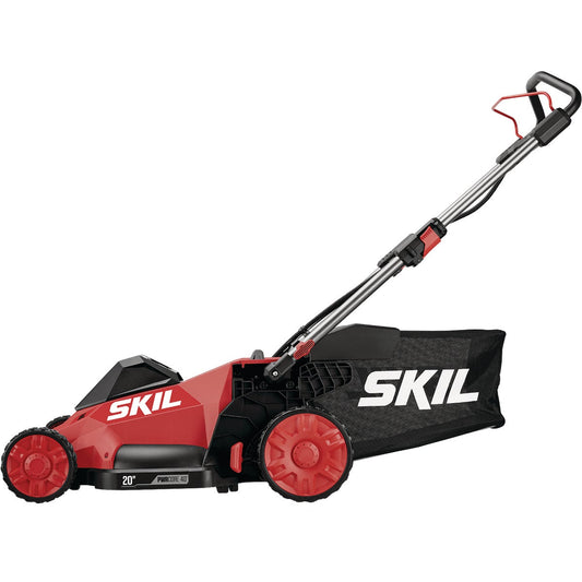 SKIL PWRCore 40V Brushless Self-Propelled Mower Kit and AutoPWRJump Charger