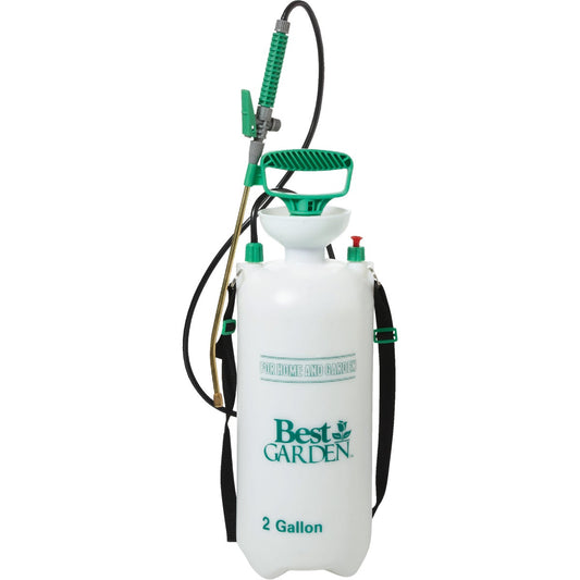 Best Garden 2 Gal. Tank Sprayer with Brass Wand