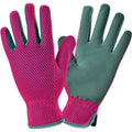 Miracle-Gro Garden Care Women's Small/Medium Polyester Mesh Pink Garden Gloves