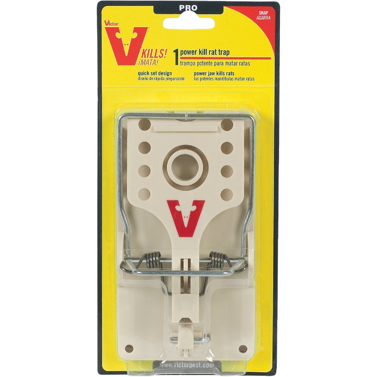 Victor Power Kill Mechanical Rat Trap (1-Pack)