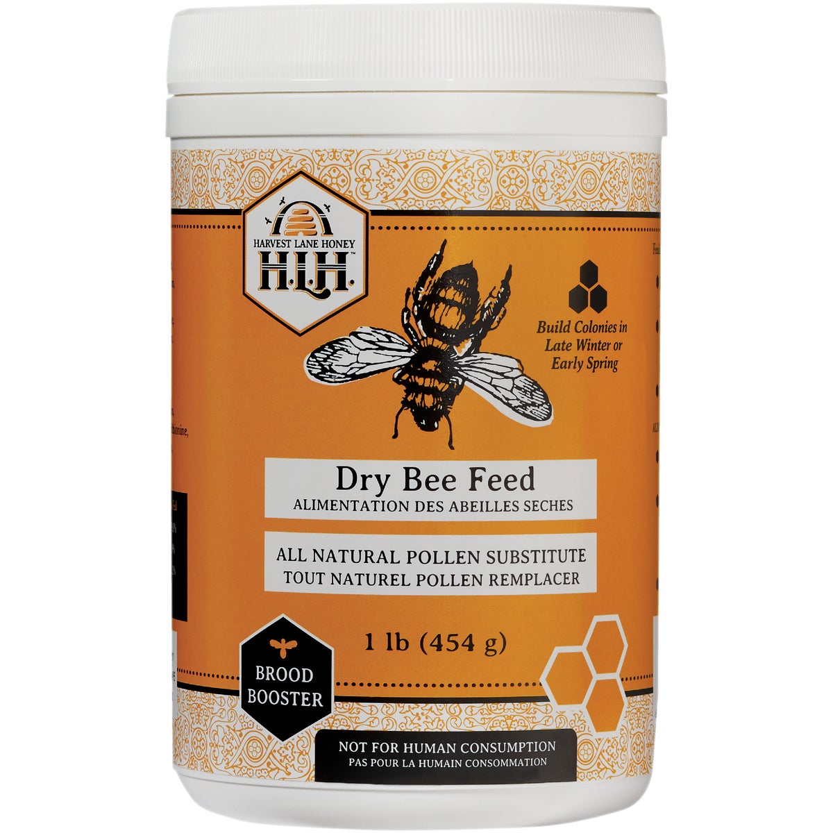 Harvest Lane Honey 1 Lb. Dry Bee Feed