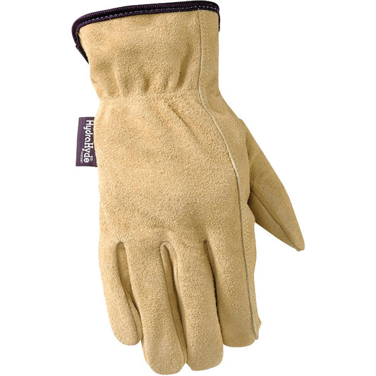 Wells Lamont HydraHyde Women's Large Suede Cowhide Work Glove