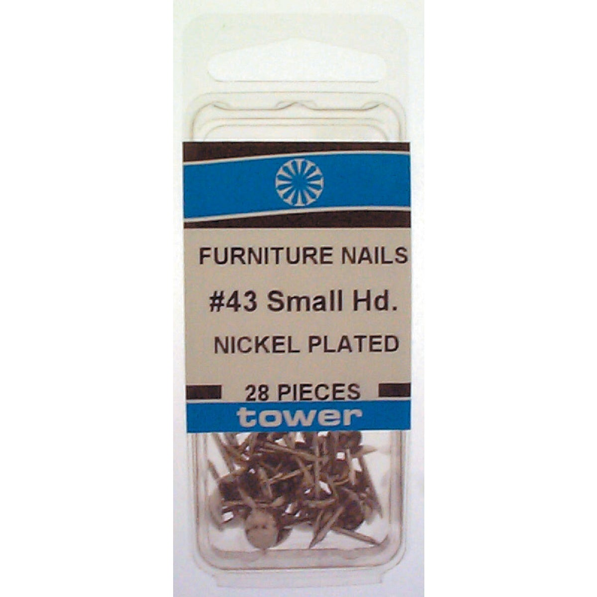 Hillman Fastener Corp Small Round Nickel Upholstery Nail (25 Ct.)