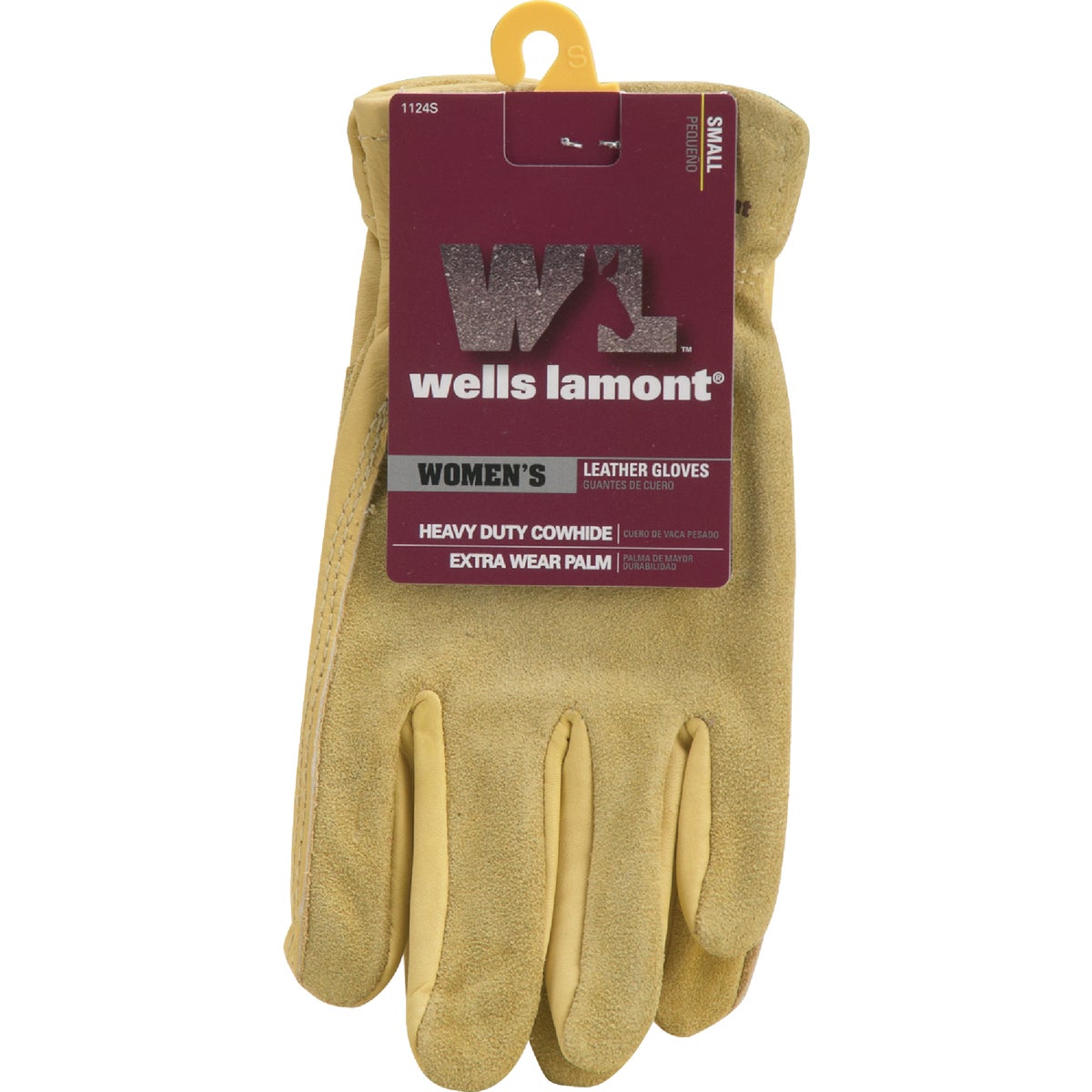 Wells Lamont Women's Small Grain Cowhide Leather Work Glove