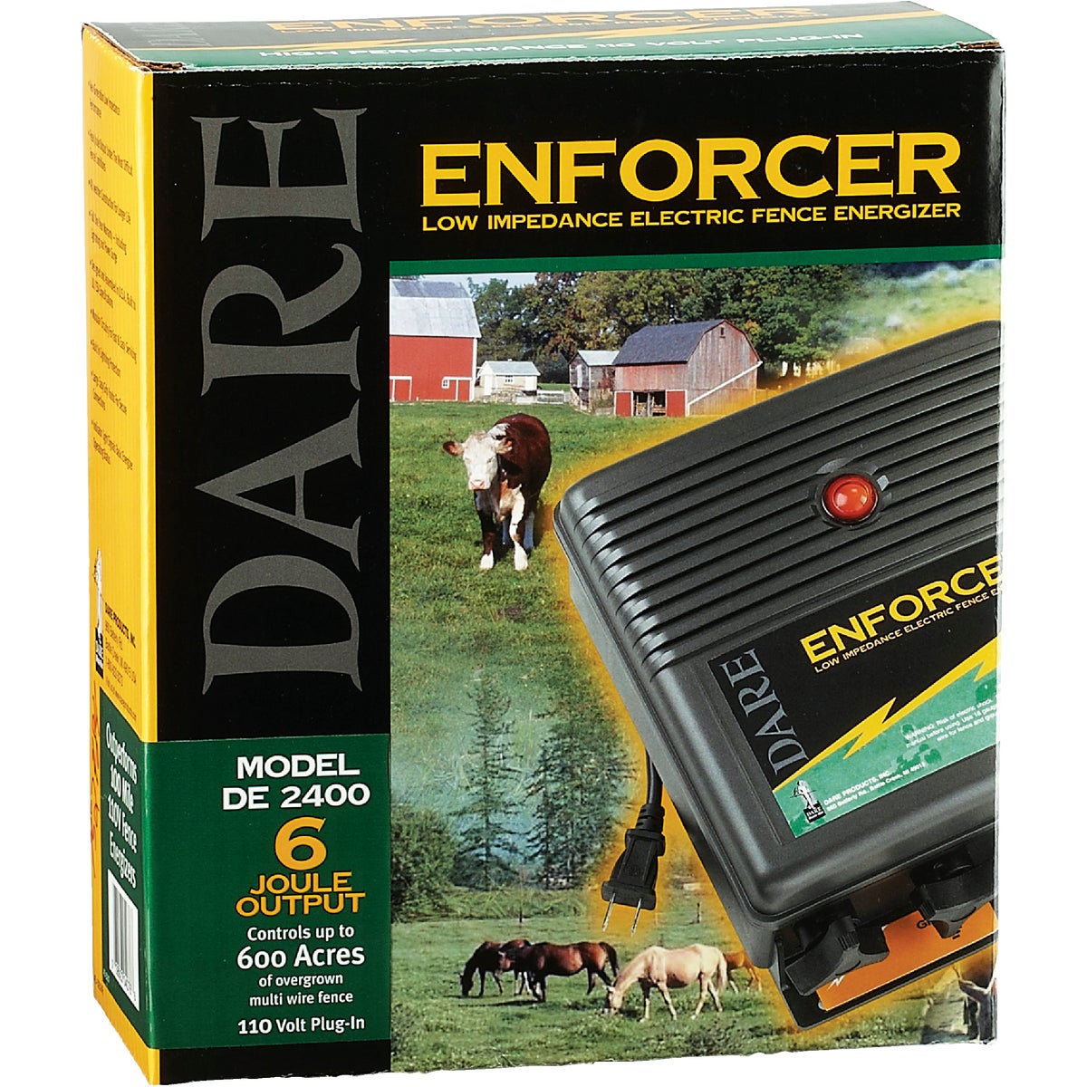 Dare Enforcer 600-Acre Electric Fence Charger