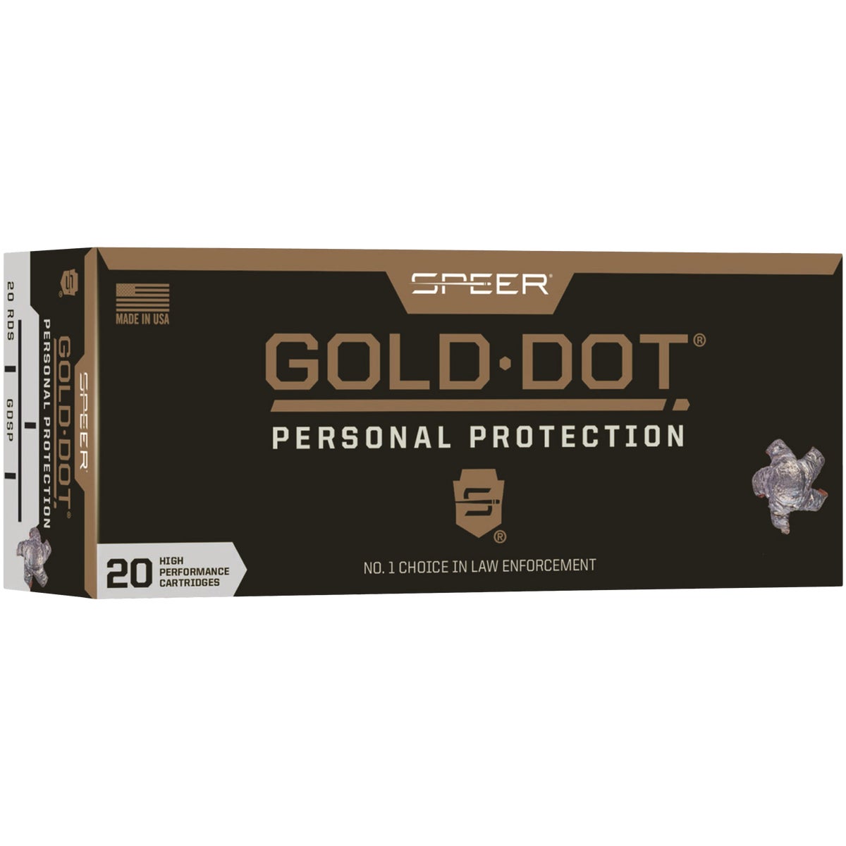 Federal Gold Dot .223 Rem 75 Grain Soft Point Centerfire Ammunition Cartridges