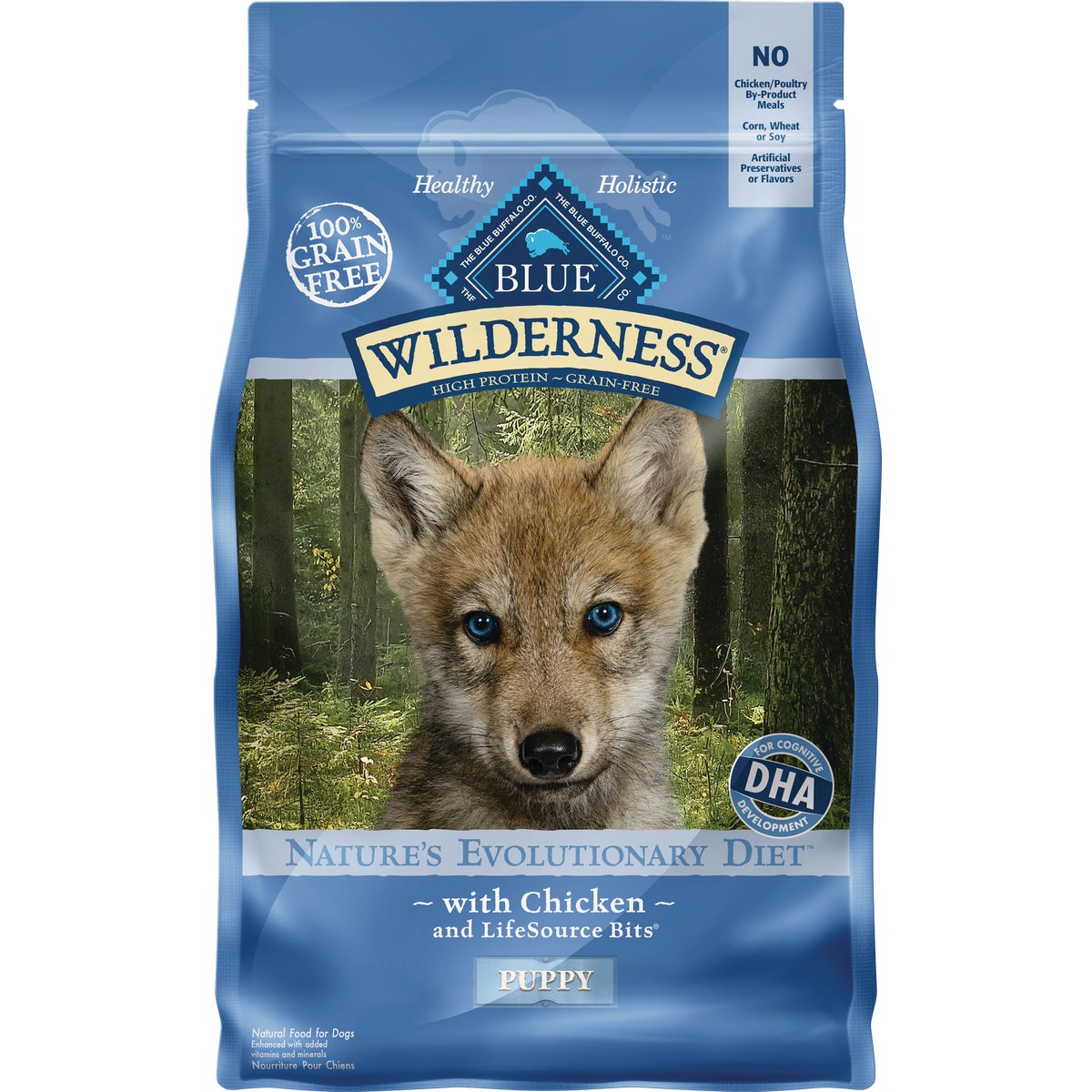 Blue Buffalo Wilderness Grain-Free 4.5 Lb. Chicken Dry Puppy Food