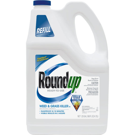 Roundup 1.25 Gal Ready To Use Refill Weed & Grass Killer III