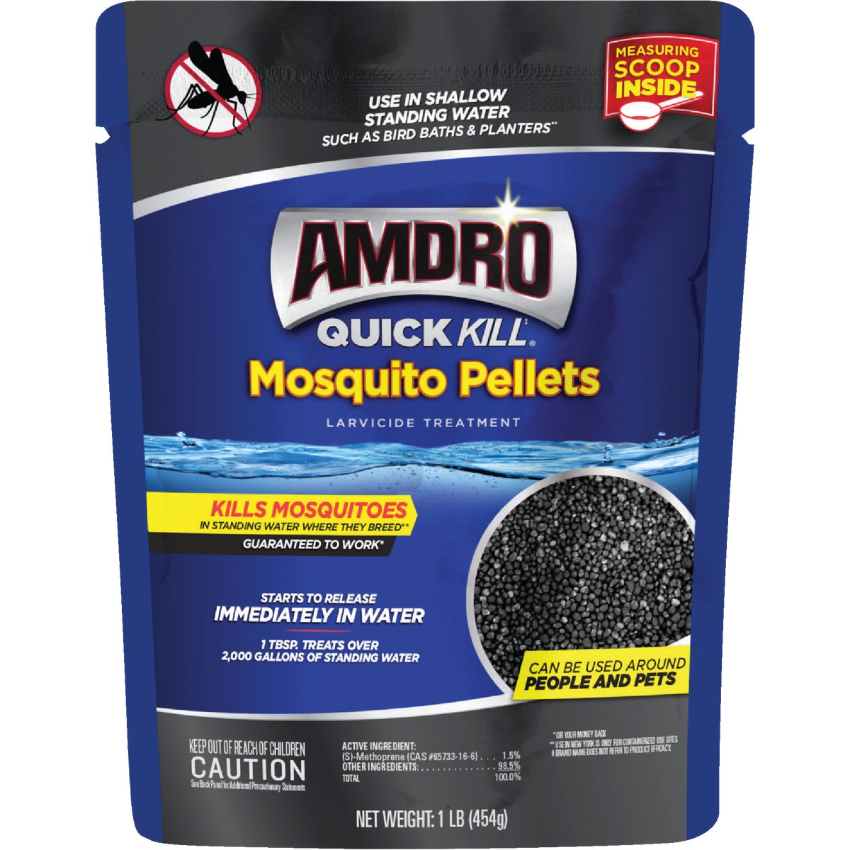 Amdro Quick Kill 1 Lb. Ready To Use Mosquito Killer Pellets