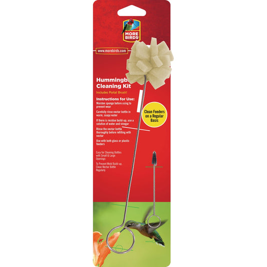 More Birds Hummingbird Feeder Foam Sponge Cleaning Kit