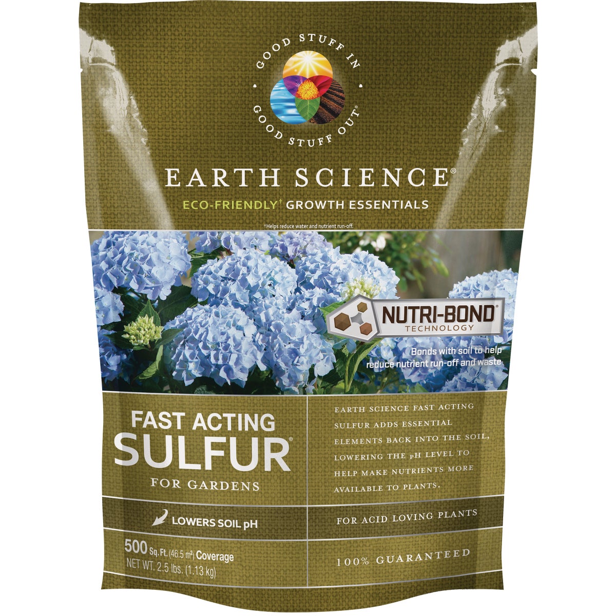 Earth Science 2.5 Lb. 500 Sq. Ft. Coverage Fast Acting Sulfur