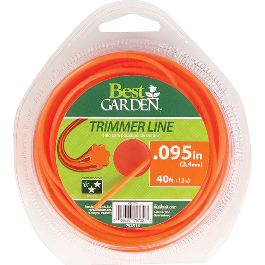 Best Garden 0.095 In. x 40 Ft. Round Trimmer Line