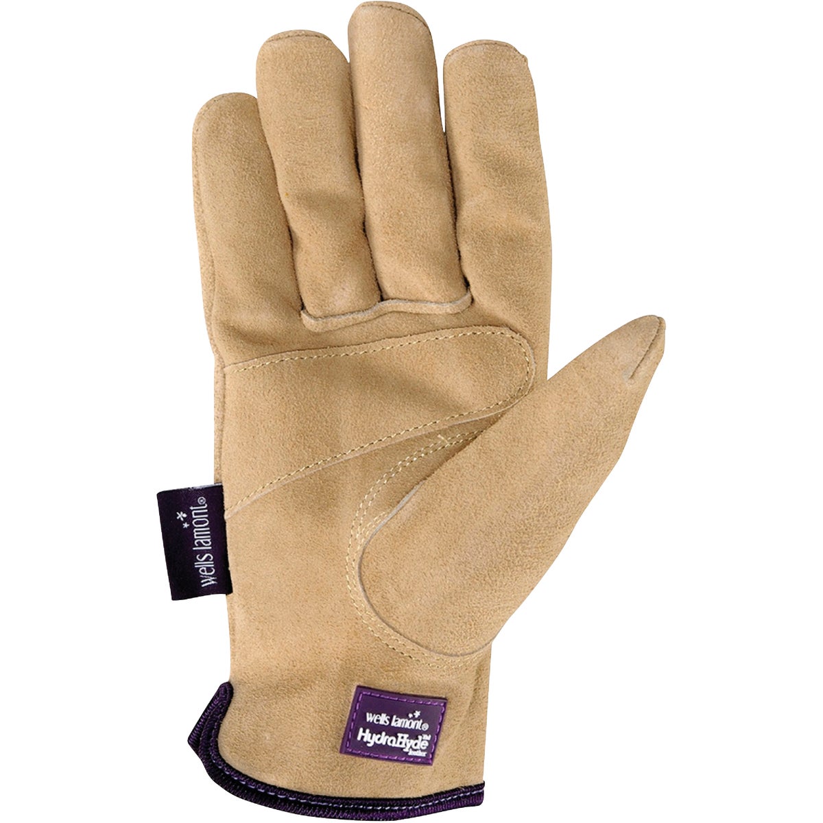 Wells Lamont HydraHyde Women's Medium Suede Cowhide Work Glove