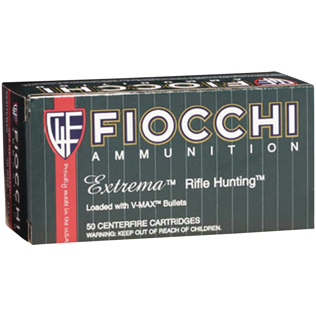 Fiocchi Extrema .223 Rem 50 Grain V-Max Centerfire Ammunition Cartridges