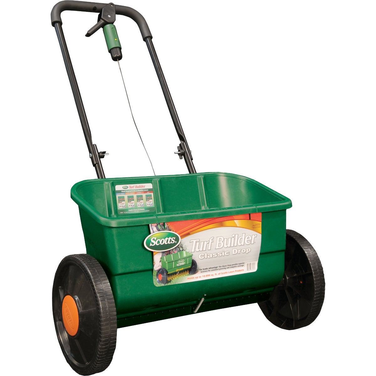 Scotts Large Poly Steel Tubing Drop Spreader