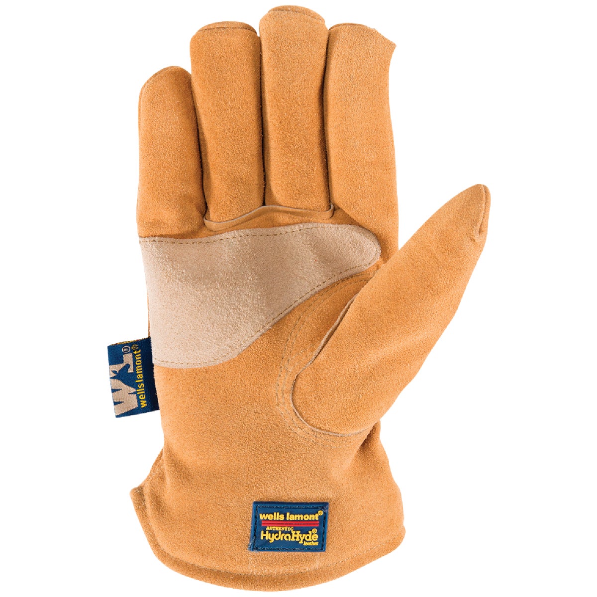 Wells Lamont HydraHyde Men's XL Suede Cowhide Insulated Work Glove