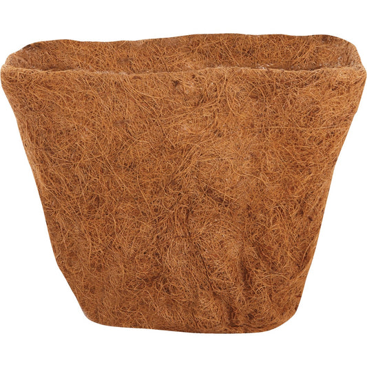 Best Garden 14 In. W. x 14 In. L. x 8.3 In. D. Coconut Fiber Square Plant Liner