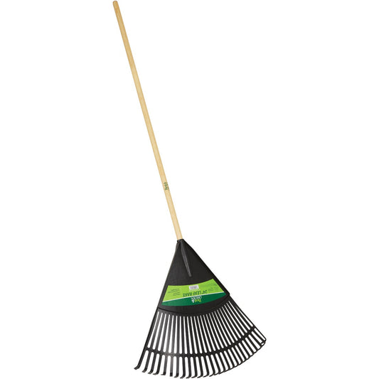 Best Garden 24 In. Poly Leaf Rake (26-Tine)