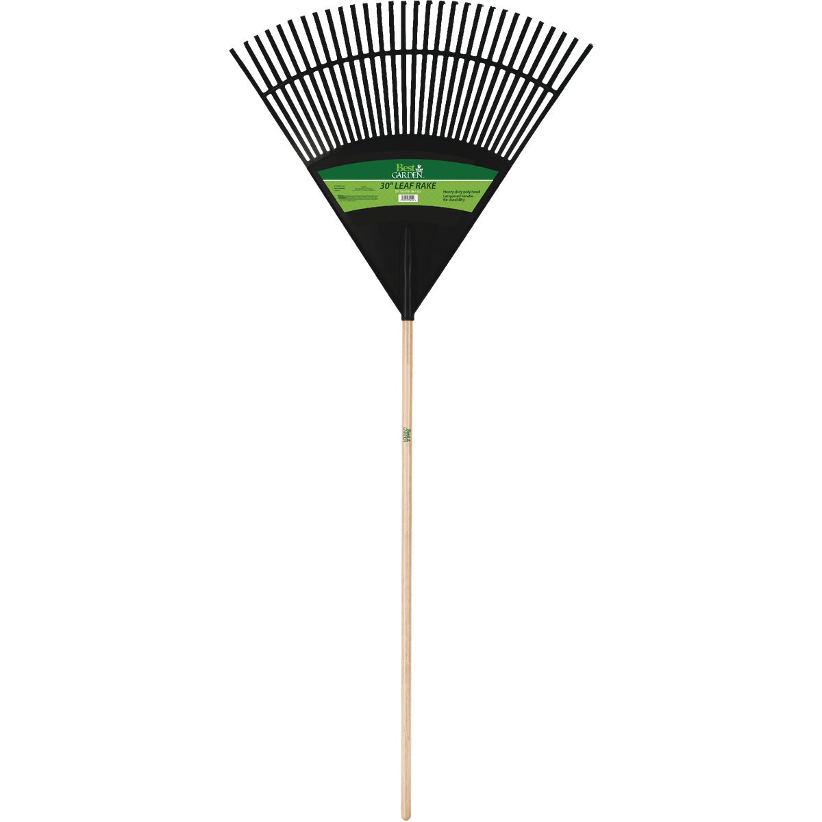 Best Garden 30 In. Poly Leaf Rake (30-Tine)