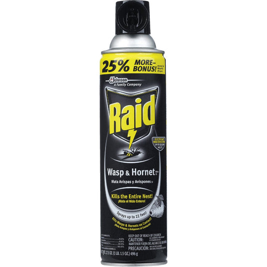 Raid 17.5 Oz. Liquid Aerosol Spray Wasp & Hornet Killer