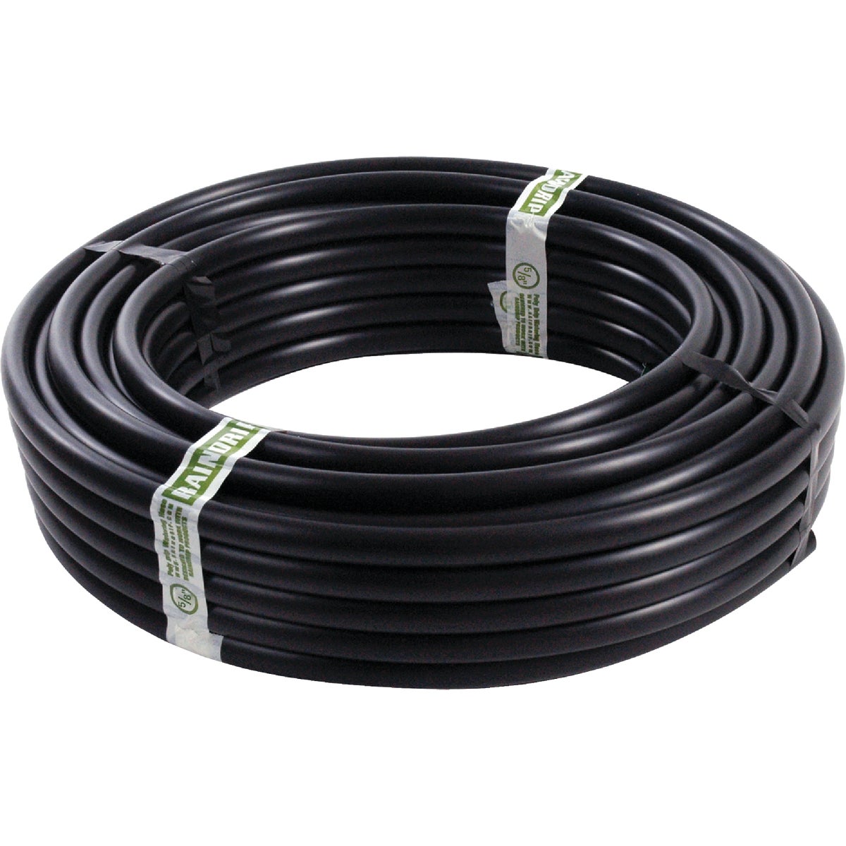 Raindrip 5/8 In. X 50 Ft. Black Poly Primary Drip Tubing