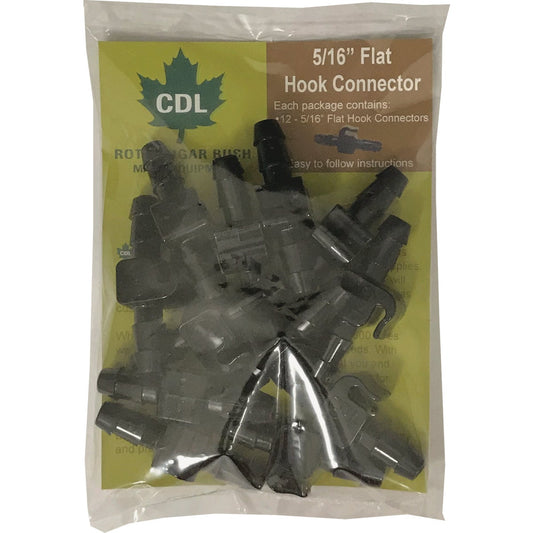 CDL 5/16 In. Maple Line Flat Connector (12-Pack)