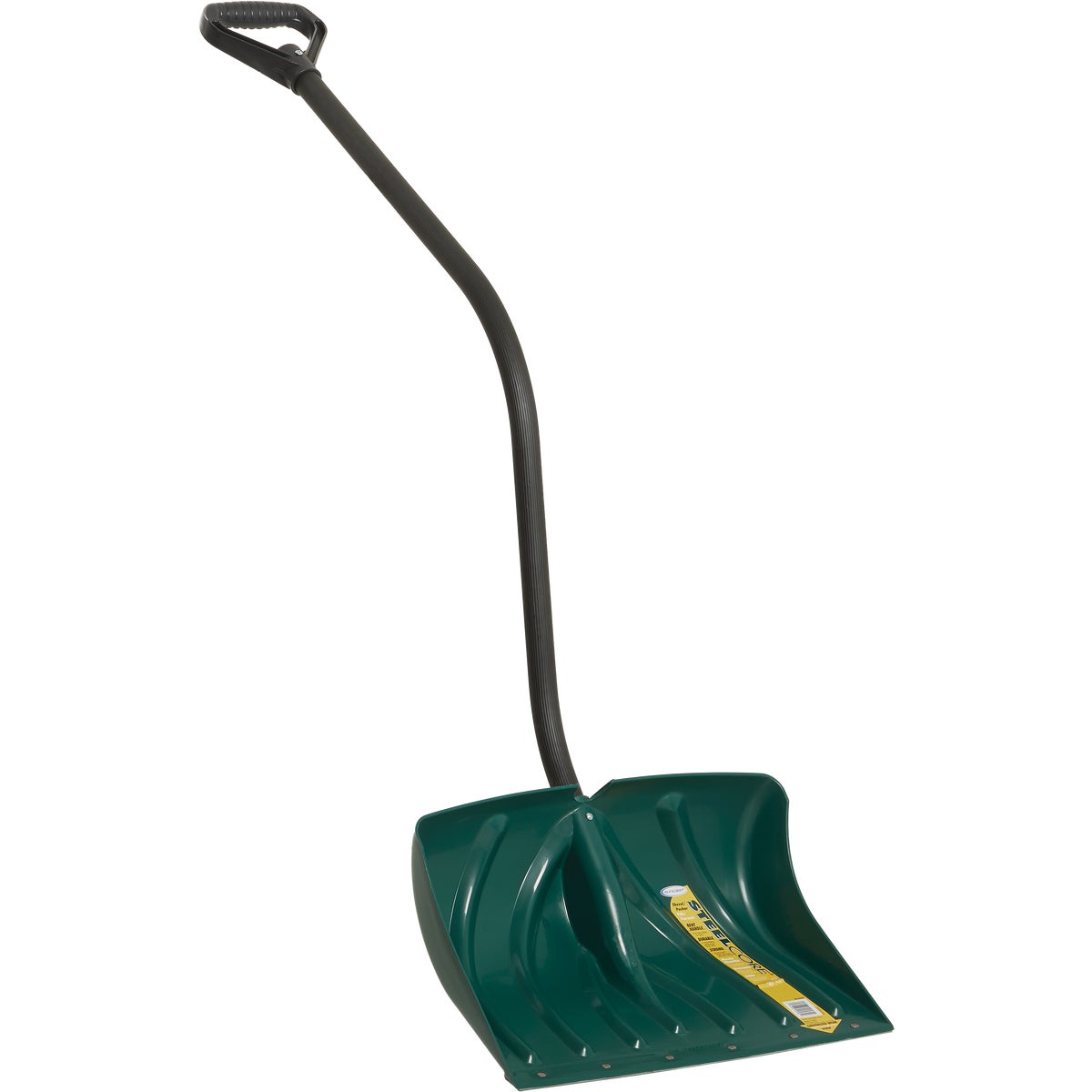 Suncast Steel Core Snow Shovel & Pusher with Steel Wear Strip and 40.5 In. Steel Handle